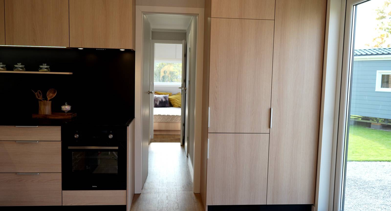 Mobile home A – hallway