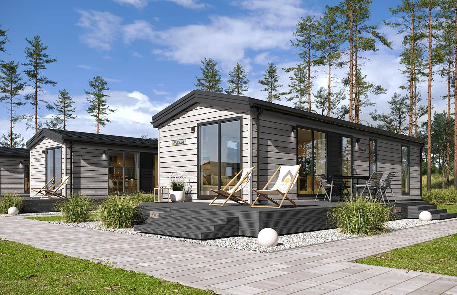 Mobile home A – light finish