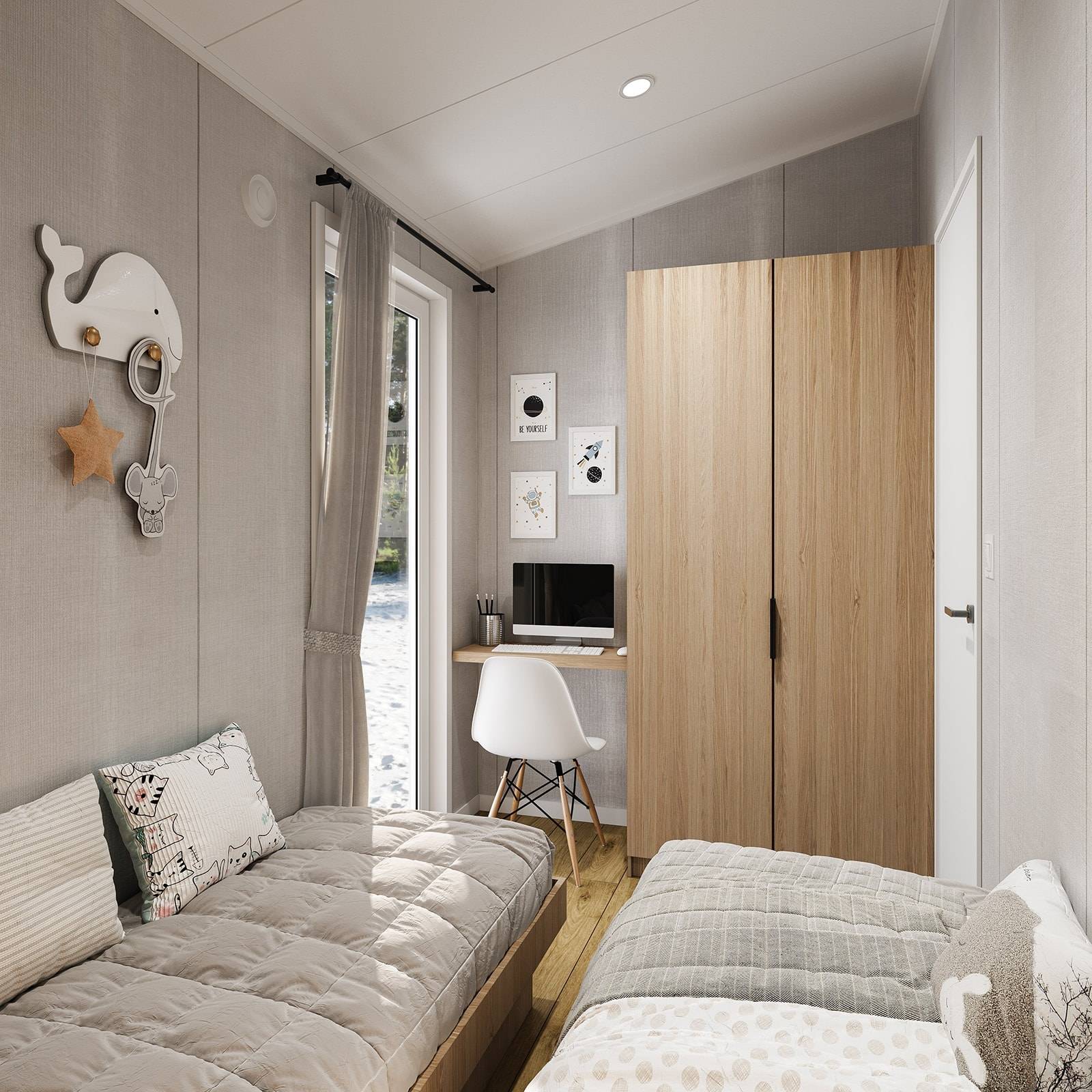 Mobile home A – interior 1