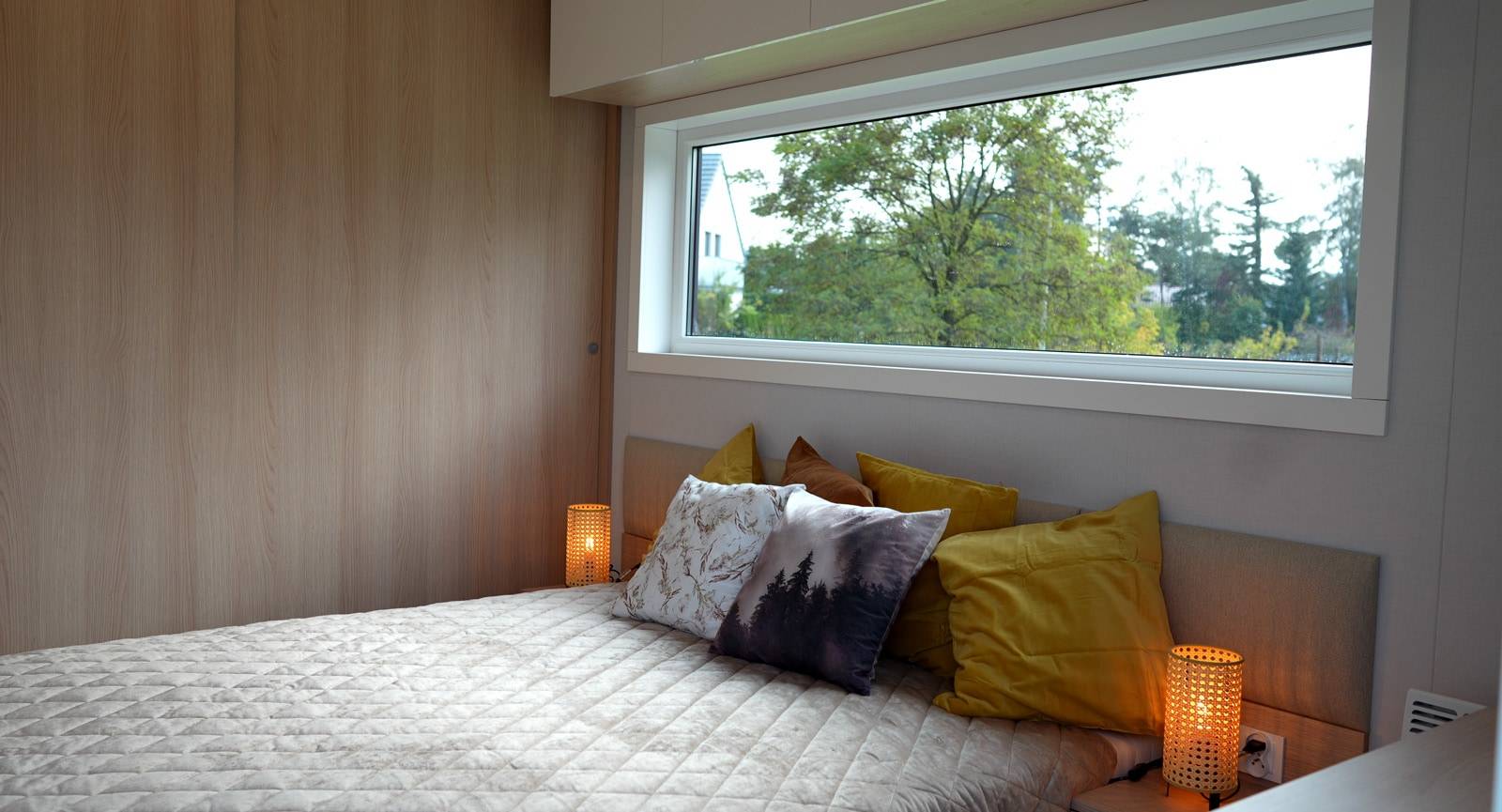 Mobile home A – bedroom