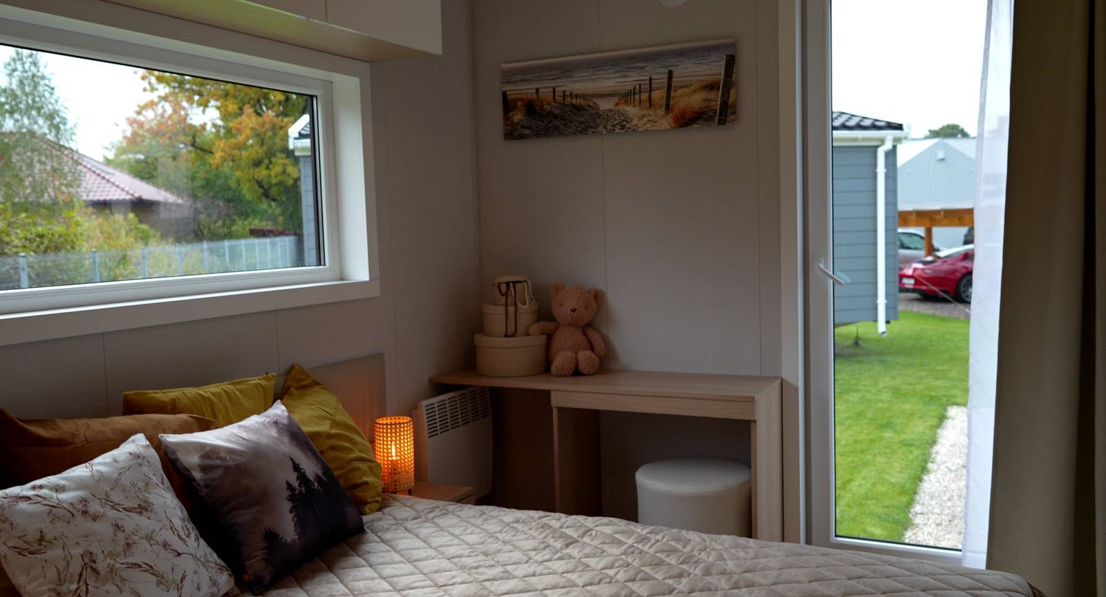 Mobile home A – bedroom