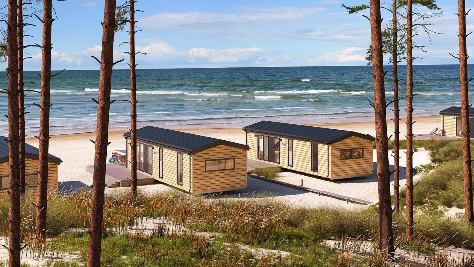 Mobile home A – by the beach, variant 7