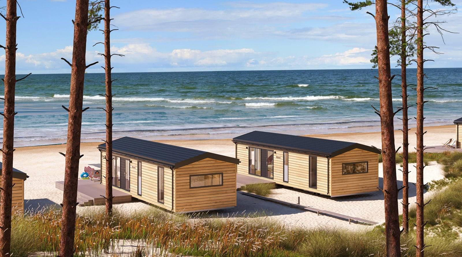 Mobile home A – by the beach, variant 7