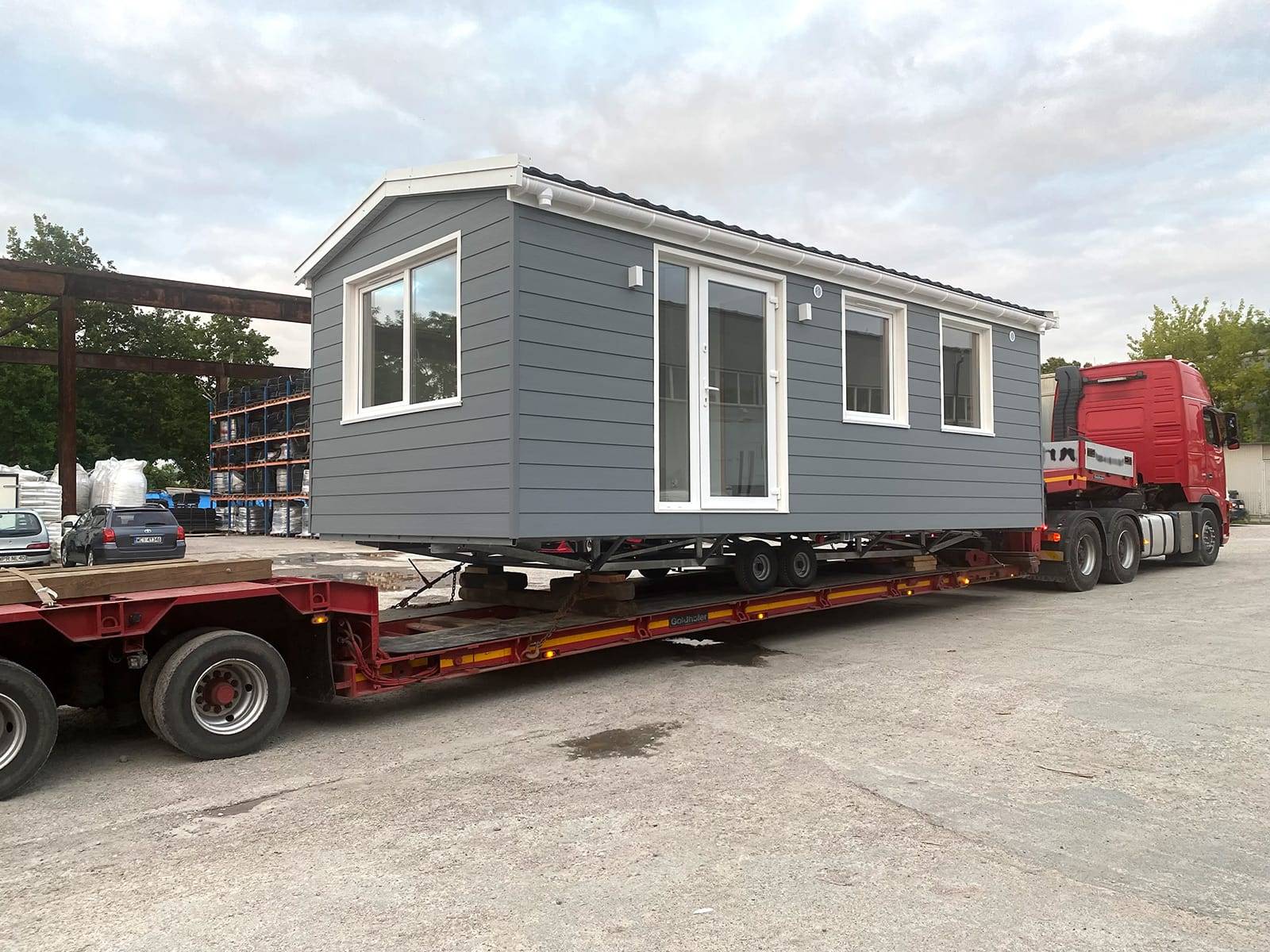 Mobilhaus B – Außenansicht 4
