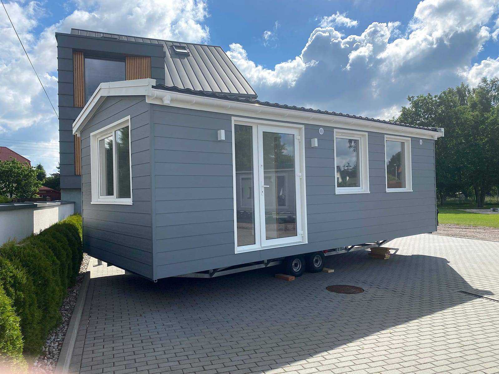 Mobilhaus B – Außenansicht 15