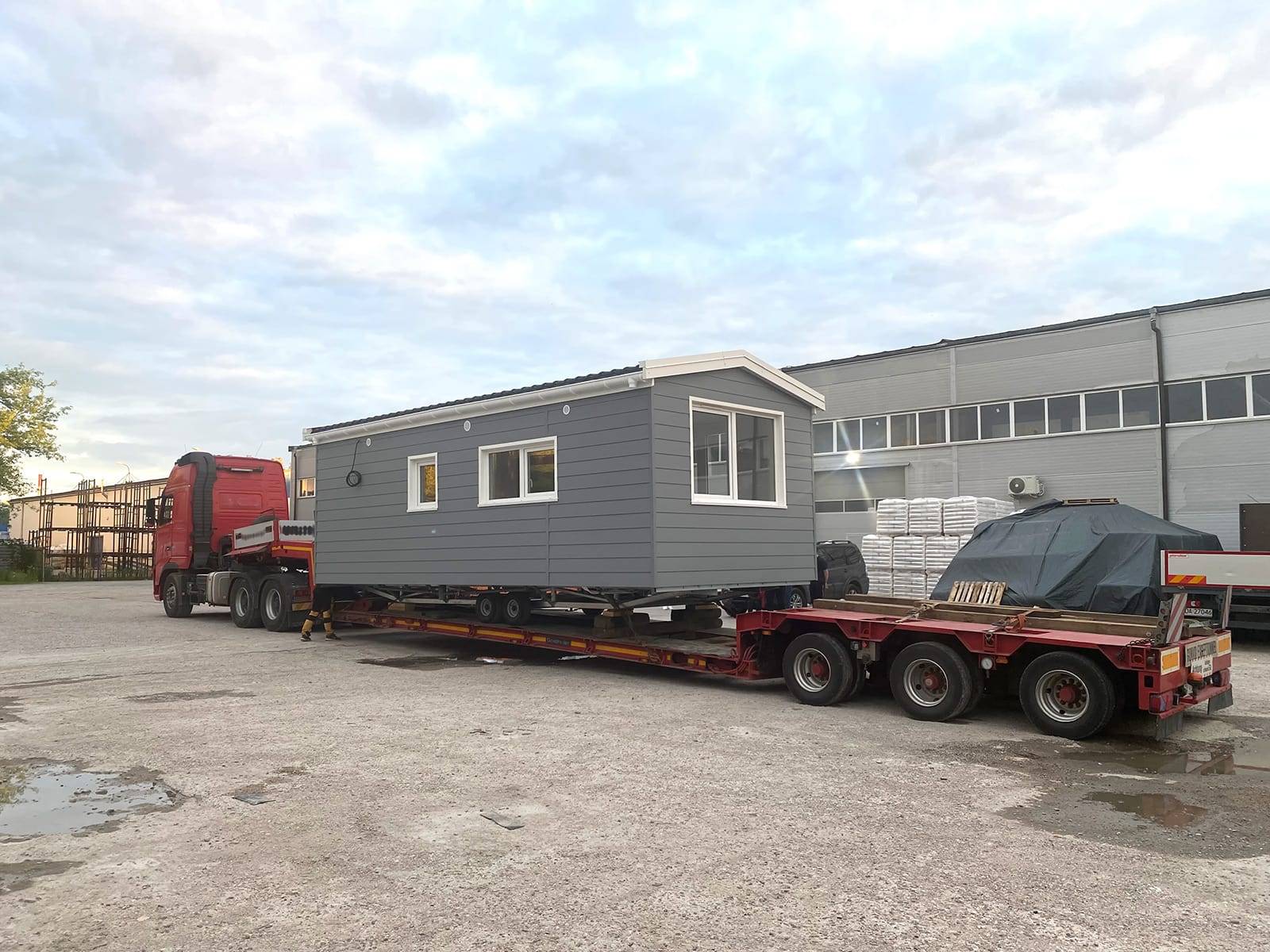 Mobilhaus B – Außenansicht 17