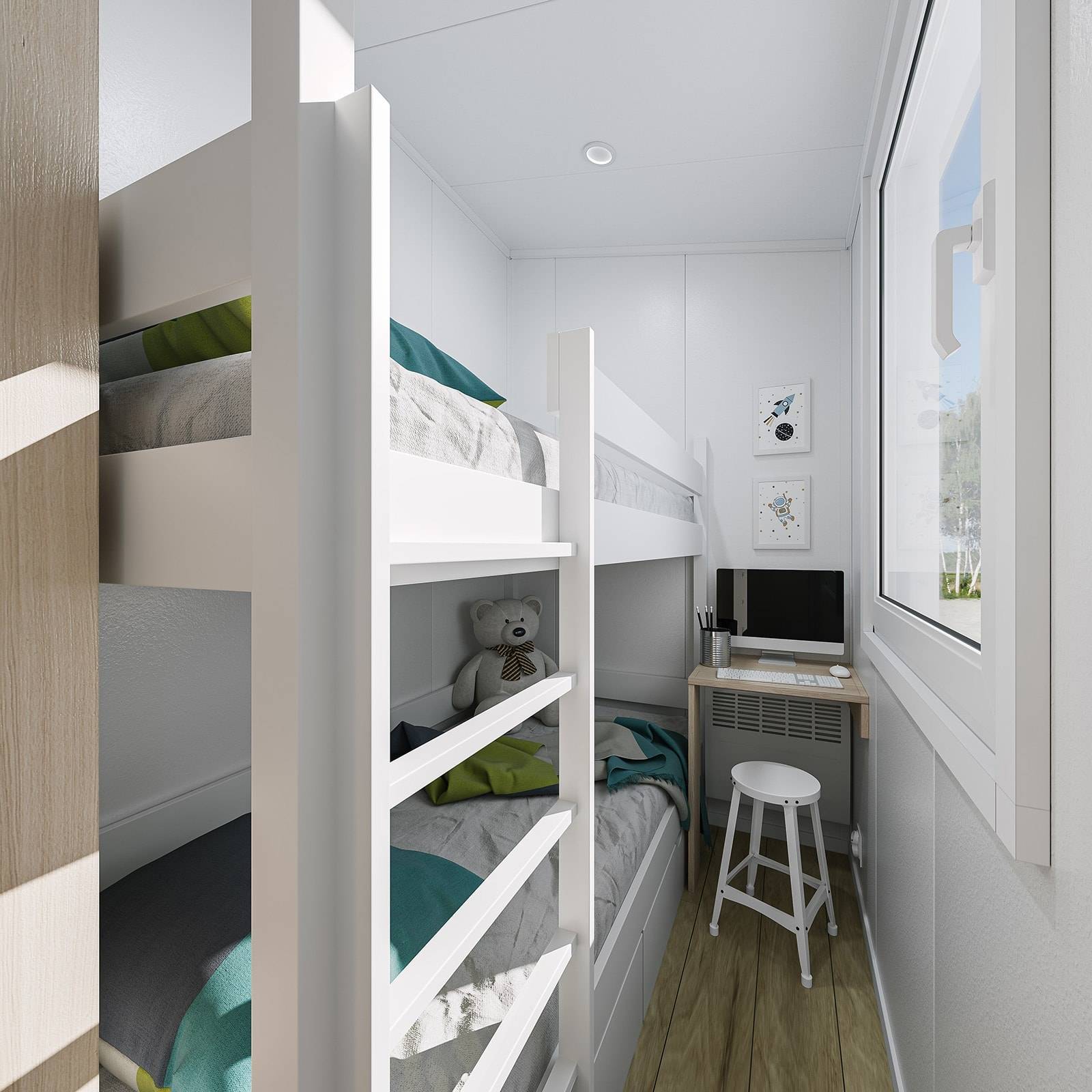 Mobilhaus B – Innenraum 9