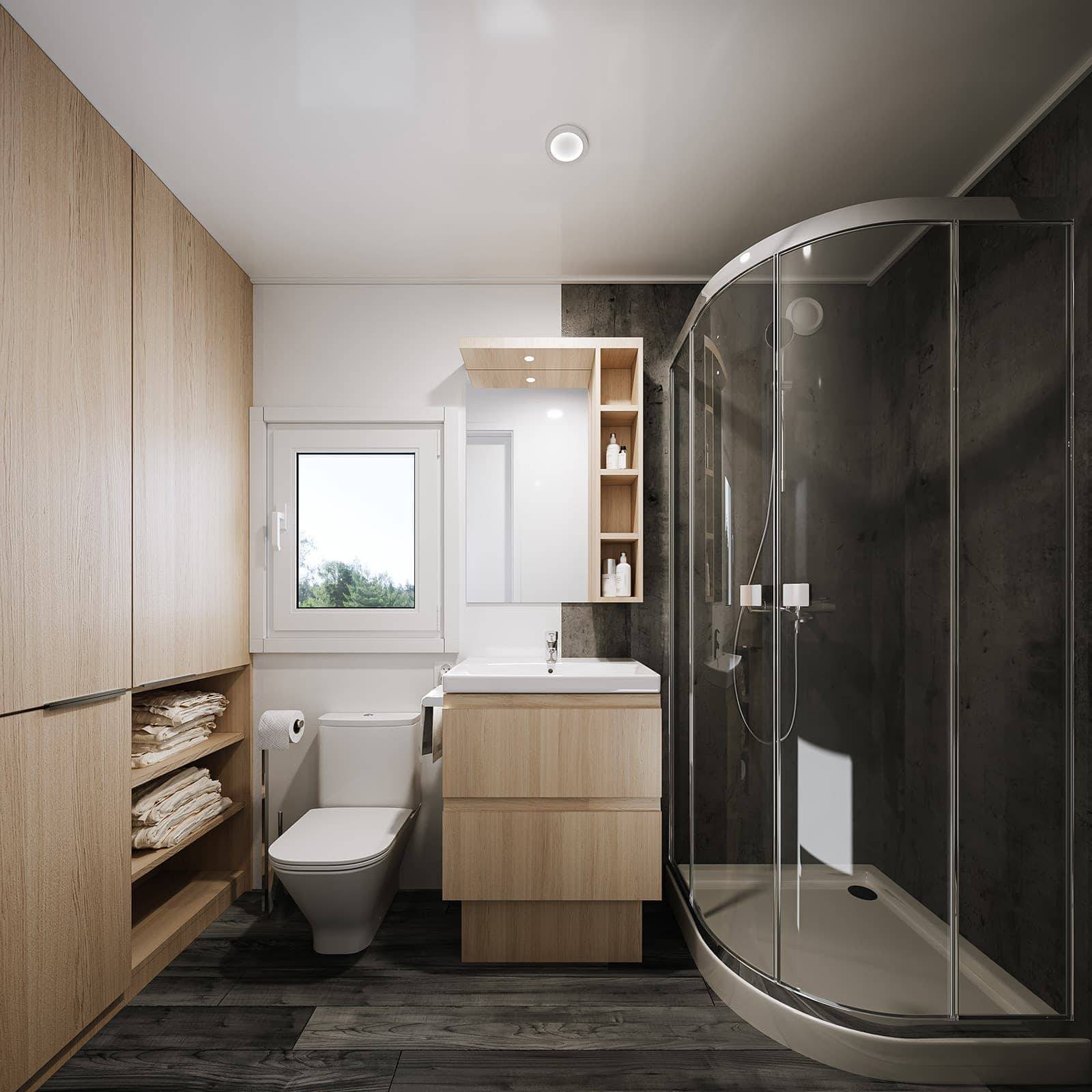 Mobilhaus B – Innenraum 17