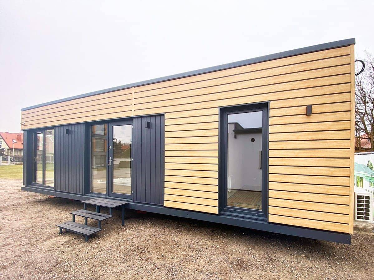 Mobilhaus D – Außenansicht 6