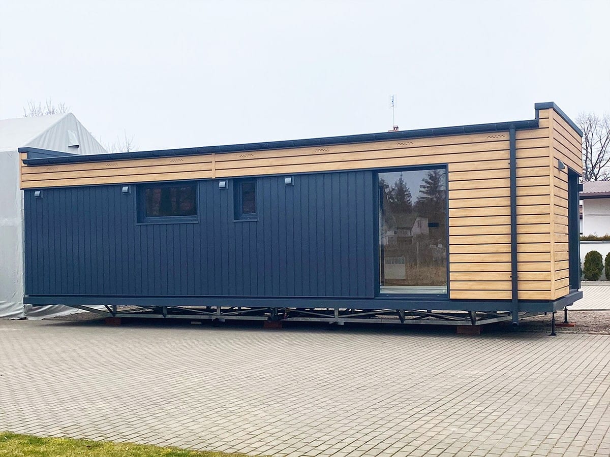 Mobilhaus D – Außenansicht 11