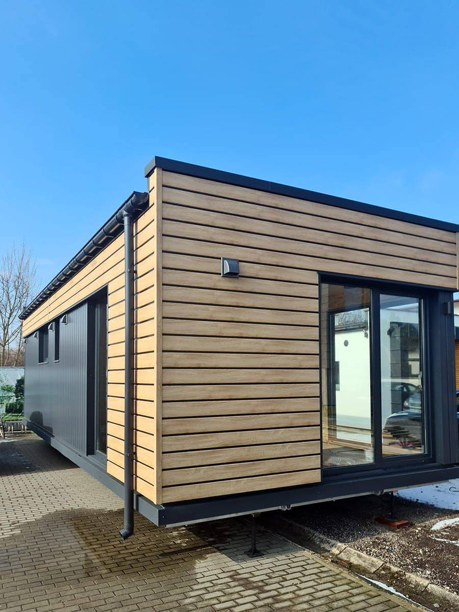 Mobilhaus D – Außenansicht 14