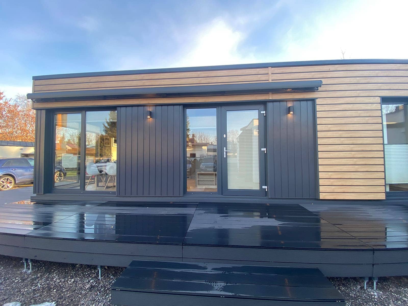 Mobilhaus D – Außenansicht 16