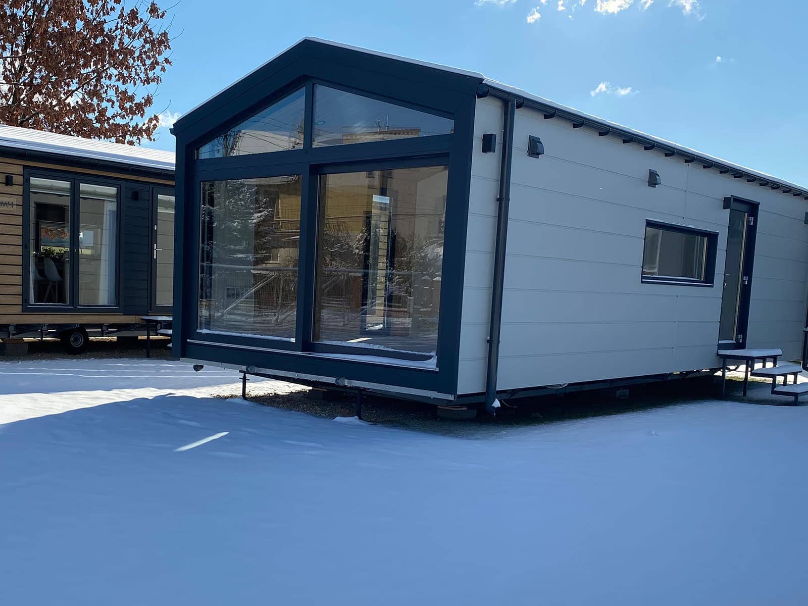 Mobilhaus E – Außenansicht