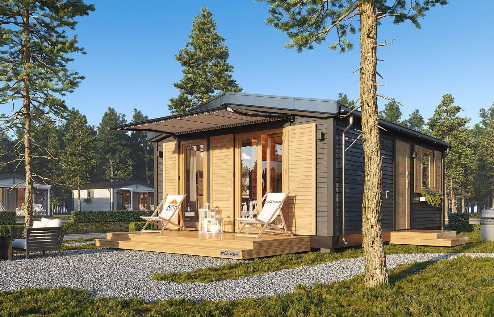 Modular home MG1 – exterior view