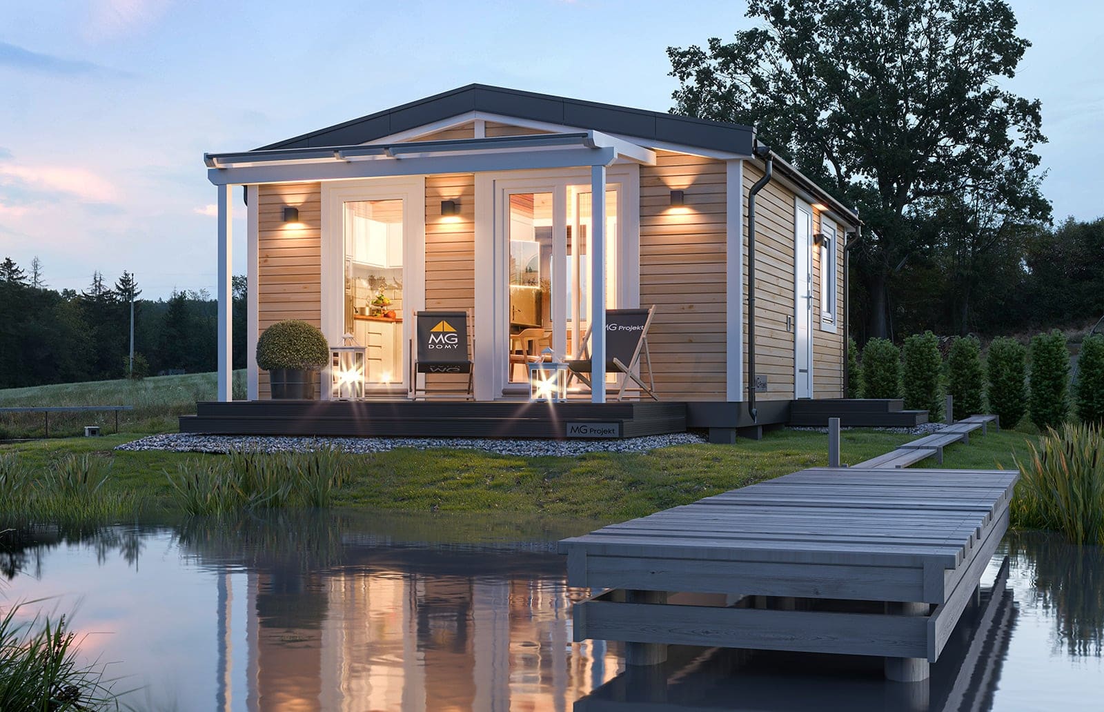 Modular home MG1 – exterior view 18
